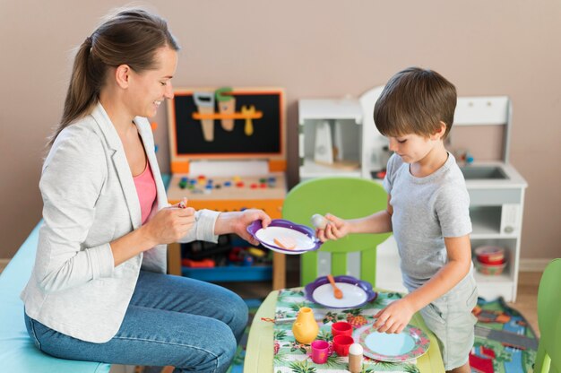 Terapia ocupacional para autismo